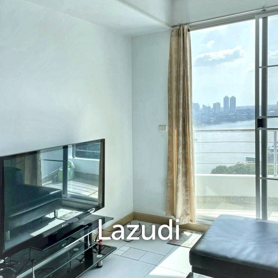 รูป 1 Bed 1 Bath 52 SQ.M Supalai River Place - รูปที่ 4/10