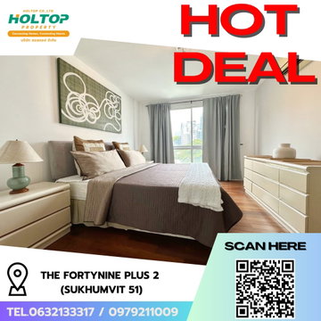 #R8095 🎉 091268 Condo for rent: The Fortynine Plus 2 (Sukhumvit 51)
