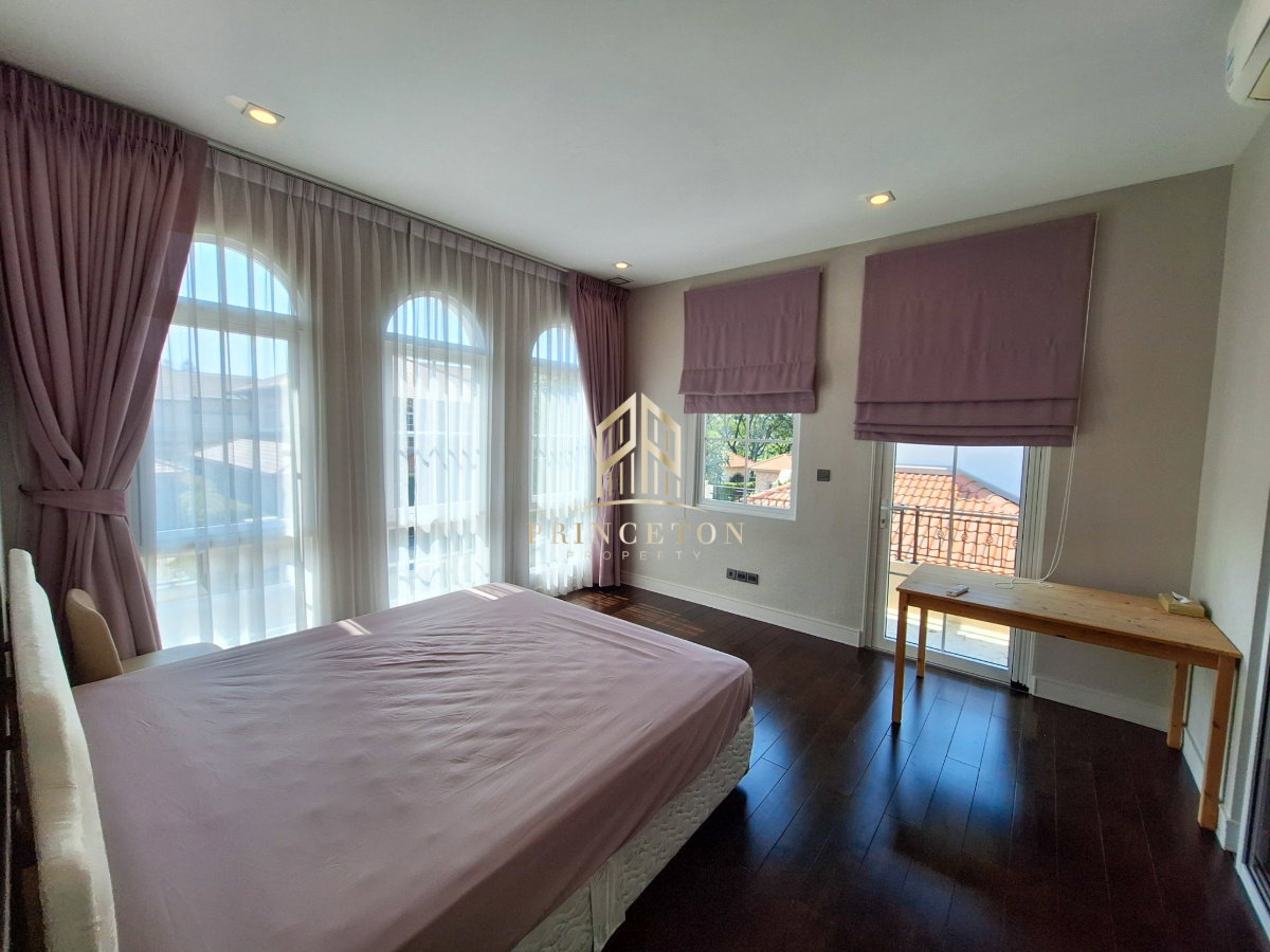 รูป ให้เช่าบ้านเดี่ยวสุดหรู นันทวัน บางนา กม. 7 ทำเลเยี่ยม ใกล้ Mega Bangna - รูปที่ 21/37