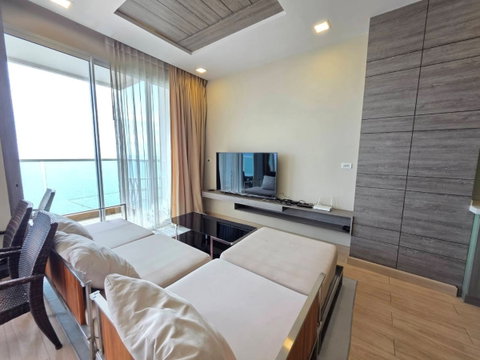 KT0016📲LineID @556ryccg🏖️84 sqm 2 Bedroom Floor 18🌊Sea view Fully furnished Cetus Beachfront Pattaya - Jomtien beach