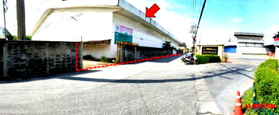 Factory for sale Suk Sawat Road : FACTORY 4117.1 Sq.w. Phra Samut Jadee Samut Prakarn for 172M