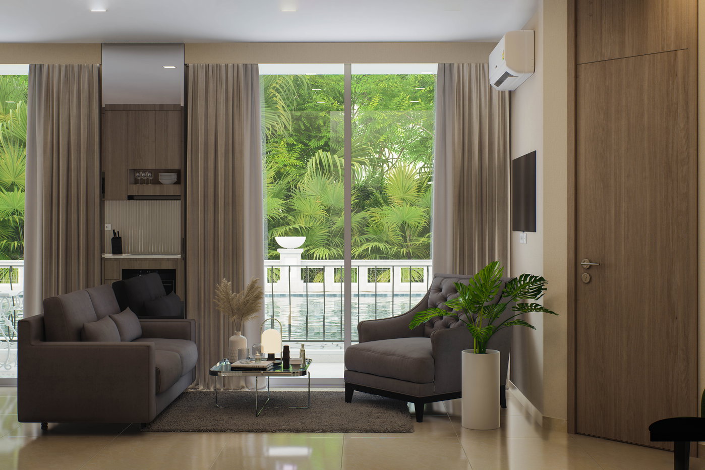 รูป Harmonia City Garden 2 Bedrooms for Sale - รูปที่ 3/12