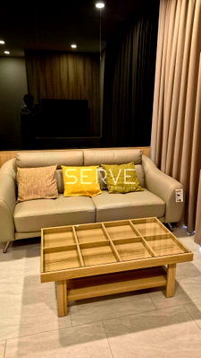 Condos for rent : 2 Beds Nice Room  Wide Balcony City View Fully furnished Good Location Close To BTS National Stadium  @ Cooper Siam