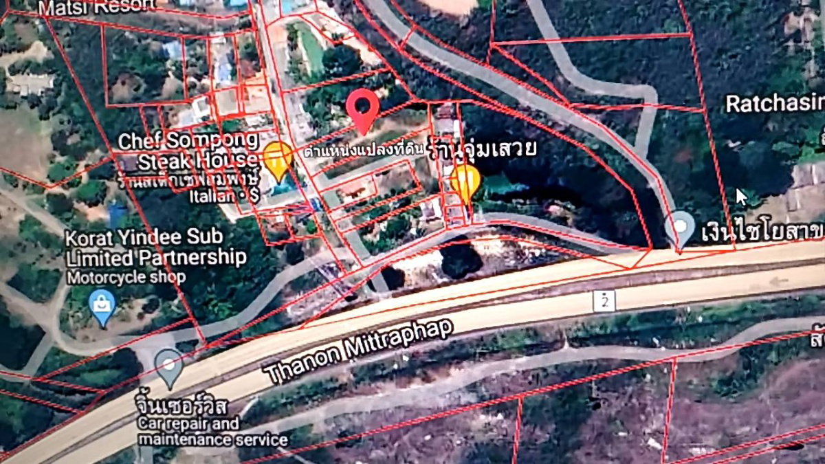 ขายที่ดิน 3-1-91 ไร่ (ที่ดิน 1,391 ตรว.) ปากช่อง จ. นครราชสีมา ห่างจากถนนมิตรภาพเพียง 250 เมตร น้ำไม่ท่วม ใกล้แหล่งชุมชน ราคา  12,171,250 บาท