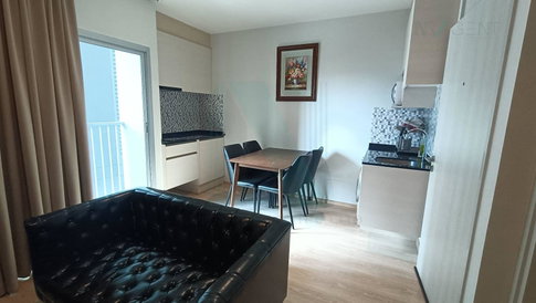 For Rent Condo NOBLE REVOLVE RATCHADA Building 1, Floor 15,2 bed room, Room size 53 sqm