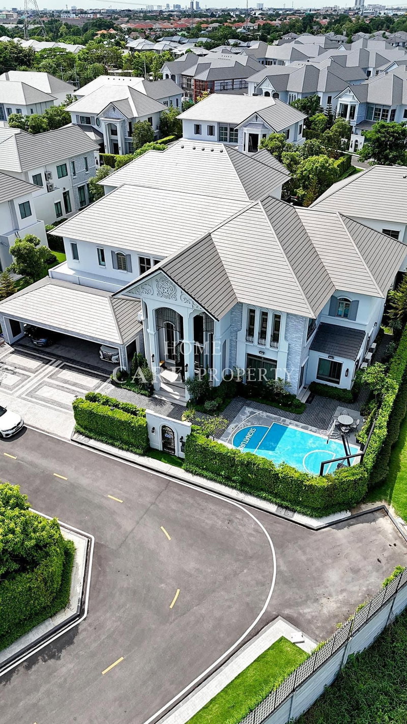บ้านเดี่ยวให้เช่า : 🏡#PT2407_172🏡💥ด่วน💥ว่างชัวร์ รีบคลิก ก่อนหลุดมือ‼️ 𝗙𝗼𝗿 𝗥𝗲𝗻𝘁 6️⃣5️⃣0️⃣k.🔥🔥#MRTพระราม9 🏡 บ้านหรู Perfect Masterpiece กรุงเทพกรีฑา  🏡