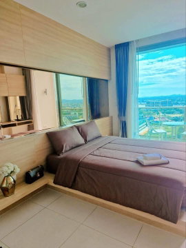 Modern Studio Condo for Rent – The Riviera Wongamat
