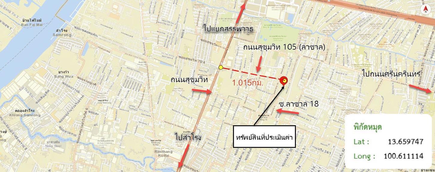 รูป คอนโดมิเนียม 55.3 ตร.ม. วิลล่า ลาซาล สุขุมวิท 105 เขตบางนา กรุงเทพมหานคร 3.6M - รูปที่ 31/31