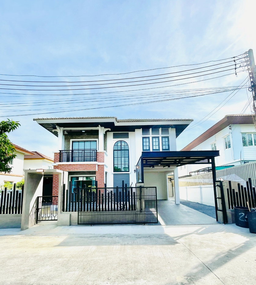 รูป ฟรีโอน! บ้านเดี่ยว พฤกษาวิลเลจ 9 คลองสาม (ใกล้ รังสิต-นครนายก 200 ม.) | 4 นอน 56.7 ตร.วา! พร้อมเฟอร์ฯ | 4.49 ลบ. - รูปที่ 1/21