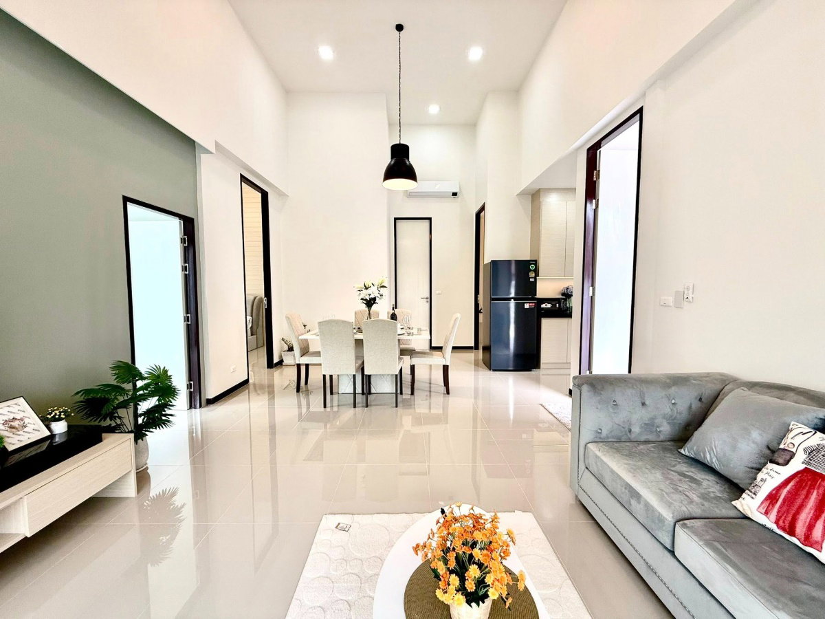 รูป 🔥ขายบ้านเดี่ยว 3 ห้องนอน สไตล์โมเดิร์นรีสอร์ท มีเนื้อที่รอบบ้าน ตกแต่งสวย พร้อมอยู่ - รูปที่ 5/19