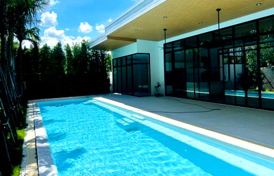 บ้านเดี่ยว ม.สุโขทัยธรรมาธิราช : 🏡 Luxury Private Pool Villa | Chaeng Wattana 🏊‍♂️ พูลวิลล่าหรูในโครงการส่วนตัว  แถม Porsche Cayman ฟรี 🏎️