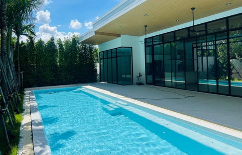 🏡 Luxury Private Pool Villa | Chaeng Wattana 🏊‍♂️ พูลวิลล่าหรูในโครงการส่วนตัว  แถม Porsche Cayman ฟรี 🏎️