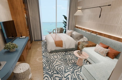 KT0039🏖️26.26 sqm 1 Bedroom Floor 8🏢City view Fully furnished PTY Residence Sai1🦀Central Pattaya