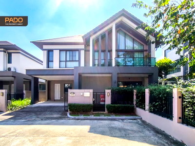 Houses for sale : Corner Detached House | Bangkok Boulevard Rama 9 3 Bedrooms | 1 Multipurpose Room | 4 Bathrooms | 69.3 sq.wa