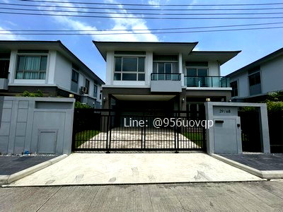 บ้านแฝดให้เช่า :  svs310 ให้่เช่า บ้านเดี่ยว2ชั้น เดอะ ปาล์ม กรุงเทพกรีฑา-วงแหวน The Palm Krungthep Kreetha-Wongwaen