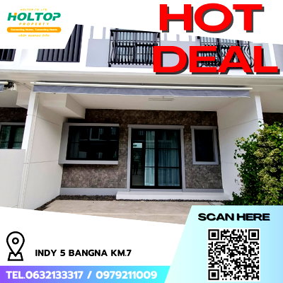 Townhouses for rent : #R8176 🎉 141268 House for Rent: Indy 5 Bangna KM.7