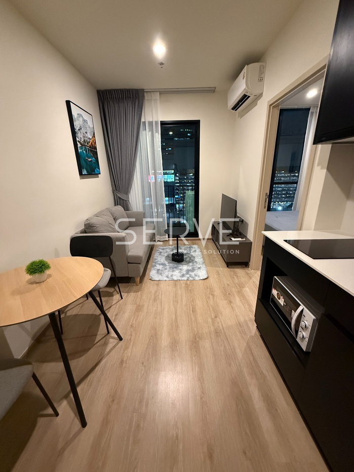 รูป 🔥ห้องใหม่แกะกล่อง 1 นอน แต่งหรู วิวดี เฟอร์จัดเต็ม พร้อมเข้าอยู่ คอนโดใหม่ ทำเลดีๆใกล้ MRT พระราม 9 @ NUE District R9 - รูปที่ 1/10