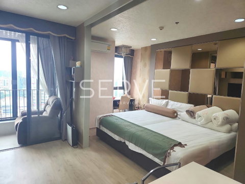 1 Bed Nice Room High Fl. 25+  Fully furnished Good Location Close to BTS Ratchathewi @ Ideo Q Ratchathewi 
