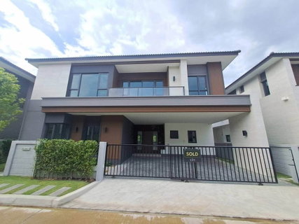 รูปภาพ House for rent The City Bangna 3, ready to move in. If interested, contact Line @goodmanpro or call 0999029192.