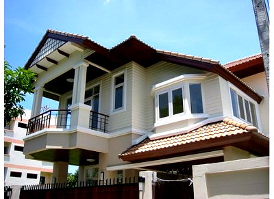 Houses for rent IT Square Laksi : House for rent at Soi Vibhavadi 58 near Bangkok Advent School (Unfurnished)