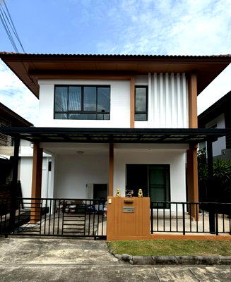 บ้านแฝดให้เช่า : #ให้เช่าบ้าน หมู่บ้านพร้อมพัฒน์ไพร์ม ถ.เลียบคลองสอง รามอินทรา By ​แสนสิริ​ มี 3 ห้องนอน​ 2 ห้องน้ำ แอร์​4ตัว​ จอดรถ2คัน