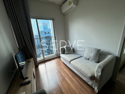 1 Bed Nice Room Super High Fl. 30+ City View Good Location Close To  MRT Thailand Cultural Centre Station @ Noble Revolve Ratchada 2 