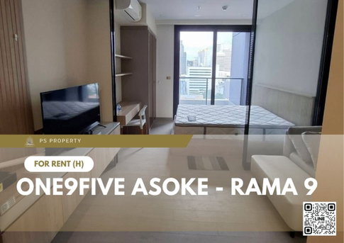 ให้เช่า 🔥 One9Five Asoke - Rama 9 🔥 ใกล้ MRT พระราม 9 เฟอร์นิเจอร์ และ เครื่องใช้ไฟฟ้าครบ 