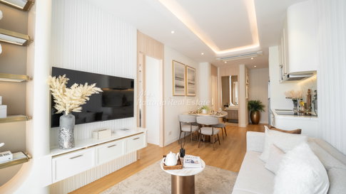 🛏️ 2 Bed - 🛁 2 Bath - 🏙️ Sea View - 🌏 FOREIGN name - 🏢 Seaspire Jomtien Pattaya - Ref: SEAJ06