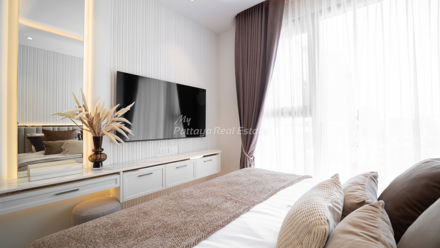 picture 🛏️ 2 Bed - 🛁 2 Bath - 🏙️ Sea View - 🇹🇭 THAI name - 🏢 Seaspire Jomtien Pattaya - Ref: SEAJ05 - 24/25