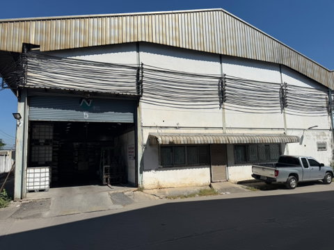 Warehouse for rent, Soi Rattanachoti 12, Bang Pla Subdistrict, Bang Phli District, Samut Prakan Province.