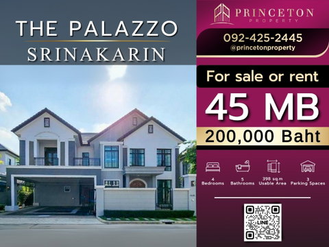 Luxury House For Rent The Palazzo Srinakarin