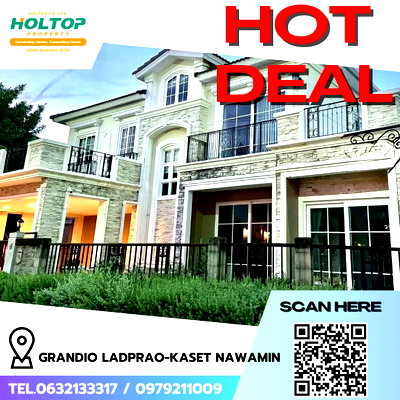 Houses for rent Nawamin 42 : #R8237 🎉 161268 House for Rent: Grandio Ladprao-Kaset Nawamin