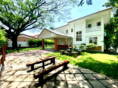 บ้านเดี่ยว ถนนรังสิต-นครนายก : 🏡ขายบ้านเดี่ยวสุดหรู ในหมู่บ้าน Forest Home