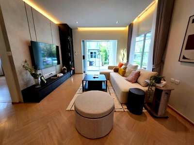 บ้านเดี่ยวให้เช่า : 🏡 ให้เช่าบ้านเดี่ยวหมู่บ้าน วิลลาจจิโอ 3 ศรีนครินทร์-บางนา  ตกแต่งสวย ใกล้ Mega Bangna,  (ST-02)