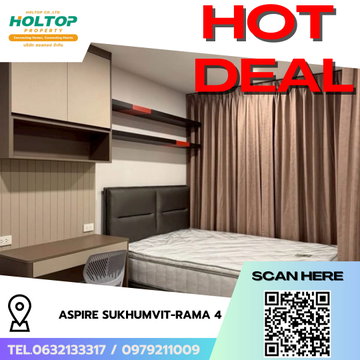 #R8290 🎉 181268 Condo for Rent: Aspire Sukhumvit-Rama 4