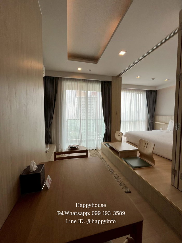 รูป คอนโดหรูสไตล์ญี่ปุ่น ส่วนกลางครบ! ชั้น 28 วิวทะเลและภูเขา ขนาด 35 ตรม. เฟอร์นิเจอร์/เครื่องใช้ไฟฟ้าครบ!!! ฟรี Wi-Fi เพียง 16,000 บาท/เดือนเท่านั้น!!! - รูปที่ 4/12