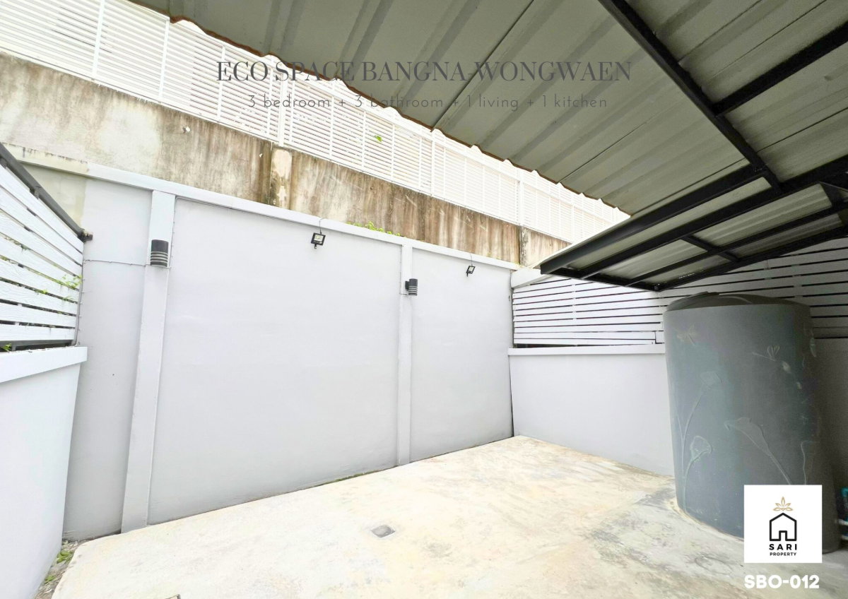 รูป คุ้มสุด รีโนเวทใหม่ ทาวน์โฮม3ชั้น หลังริมติดสวน Eco Space บางนา ใกล้เมกะ รรนานาชาติชื่อดัง แต่งครบพร้อมอยู่ - รูปที่ 31/36