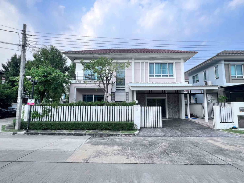 ขายบ้านเดี่ยว : ขายบ้านเดี่ยว Life Bangkok Boulevard ไลฟ์ บางกอก บูเลอวาร์ด พื้นที่ 53.7 ตรว. (บ้านมุม)