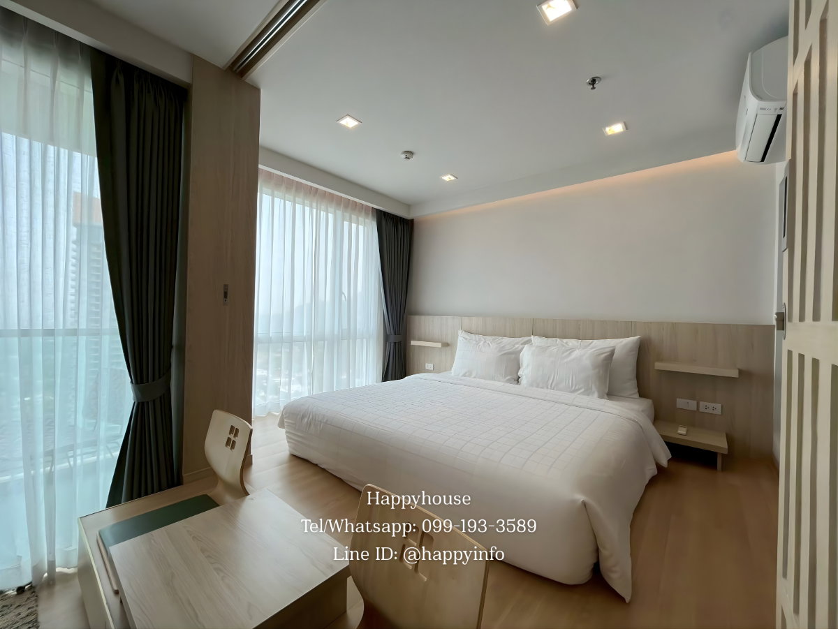 คอนโดหรูสไตล์ญี่ปุ่น ส่วนกลางครบ! ชั้น 28 วิวทะเลและภูเขา ขนาด 35 ตรม. เฟอร์นิเจอร์/เครื่องใช้ไฟฟ้าครบ!!! ฟรี Wi-Fi เพียง 16,000 บาท/เดือนเท่านั้น!!!