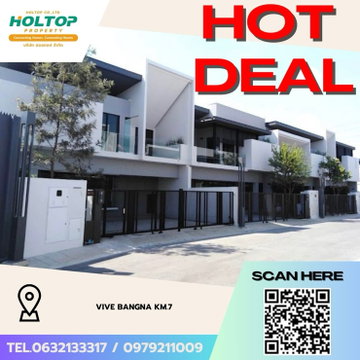 #Z3719💥 171268 🔥House for Rent: VIVE Bangna KM.7