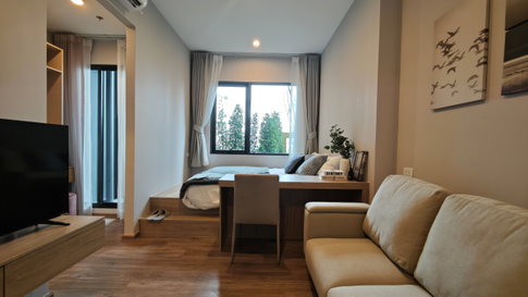 ✨ Flexi Mega Space Bangna – For Rent | Direct from Sena Dev. New room in MODERN JAPANDI style, fully furnished, near Mega Bangna