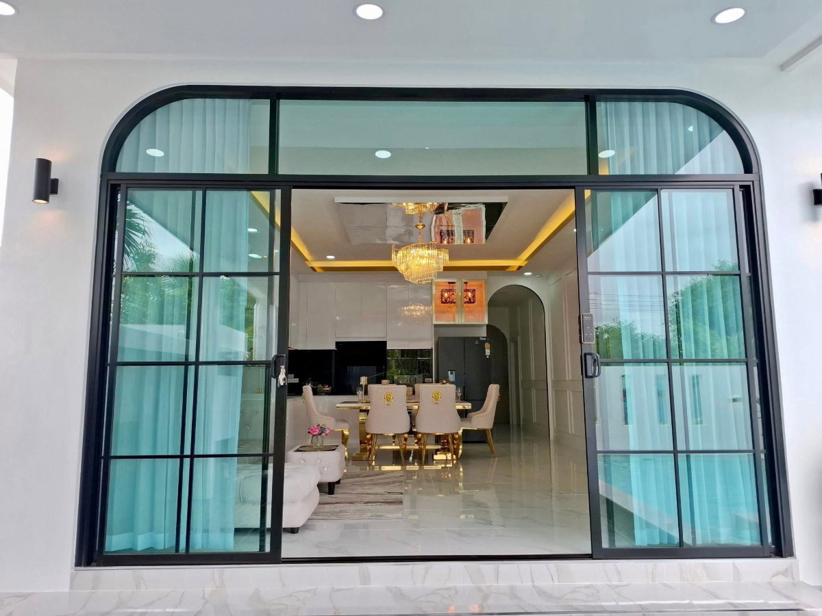 รูป 📣 บ้านเดี่ยวชั้นเดียว สไตล์พูลวิลล่า พร้อมสระว่ายน้ำและ Jacuzzi - รูปที่ 5/25