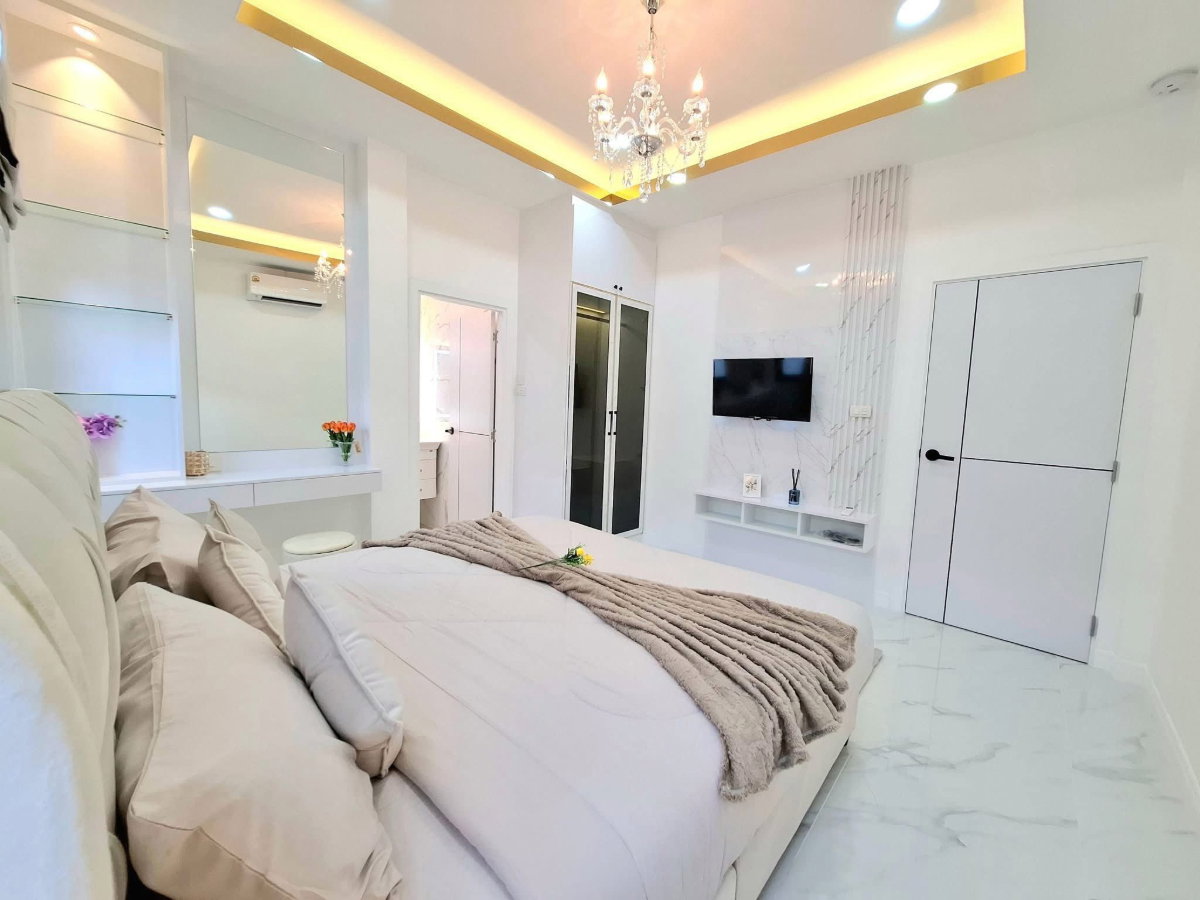 รูป 📣 บ้านเดี่ยวชั้นเดียว สไตล์พูลวิลล่า พร้อมสระว่ายน้ำและ Jacuzzi - รูปที่ 18/25
