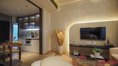 🛏️ 1 Bed - 🛁 1 Bath - 🏙️ Sea View - 🌏 FOREIGN name - 🏢 Arom Jomtien Pattaya - Ref: AROJ09