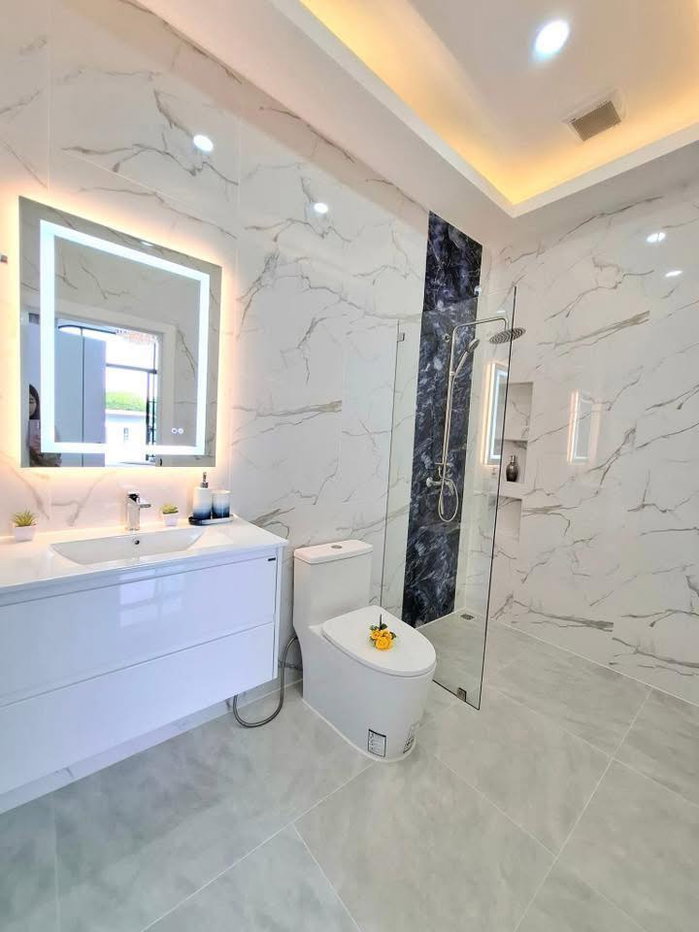 รูป 📣 บ้านเดี่ยวชั้นเดียว สไตล์พูลวิลล่า พร้อมสระว่ายน้ำและ Jacuzzi - รูปที่ 13/25