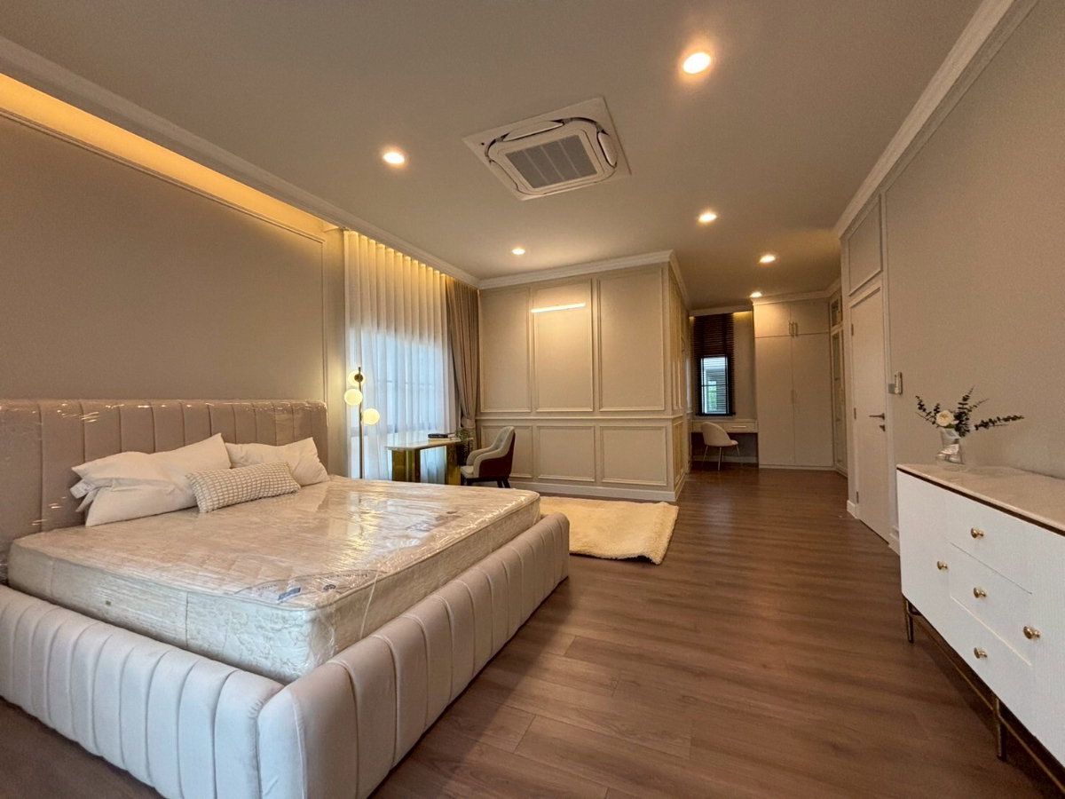 รูป ให้เช่า บ้านเดี่ยวเศรษฐสิริ บางนา สุวรรณภูมิ   5 ห้องนอน 6 น้ำ ทิศเหนือ 407 ตารางเมตร, 90 ตรว. 4 ที่จอดรถ - รูปที่ 12/25