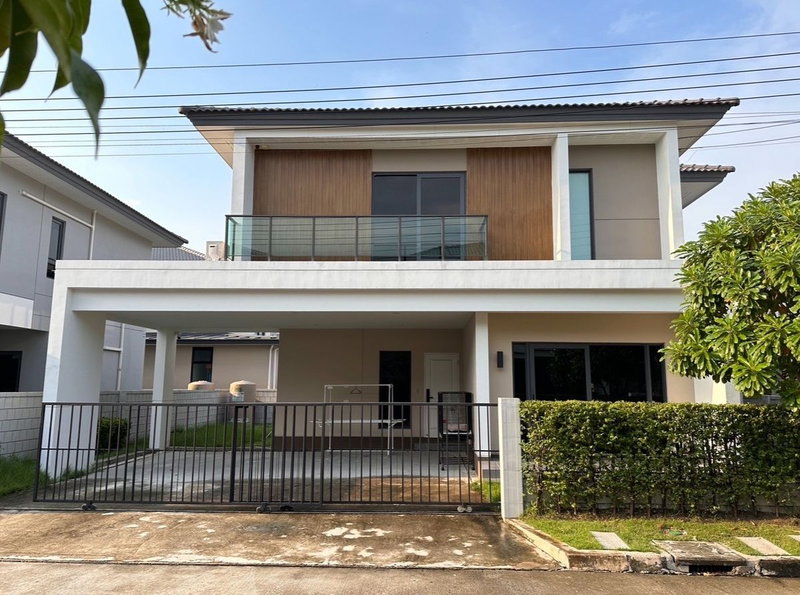 บ้านเดี่ยวให้เช่า : 🏡 ให้เช่าบ้านเดี่ยว 2 ชั้น | Centro พระราม 2 – พุทธบูชา เฟอร์ครบทั้งหลัง(ได้ทั้งหมดตามภาพ) | พร้อมเข้าอยู่