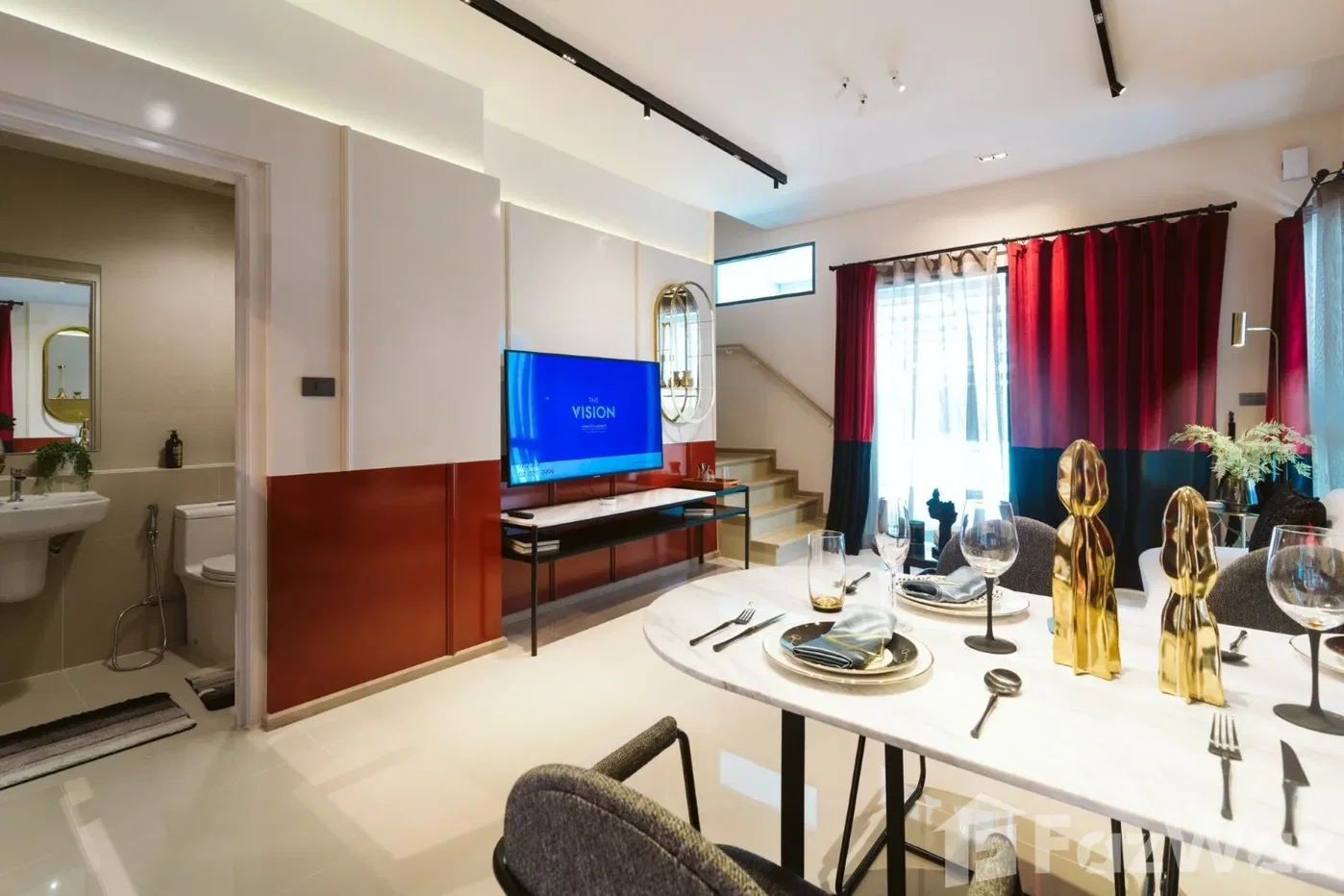 รูป ขาย ทาวน์เฮ้าส์ 3 ห้องนอน ในโครงการ เดอะวิชั่น ลาดพร้าว - นวมินทร์ 1007928 - รูปที่ 3/10