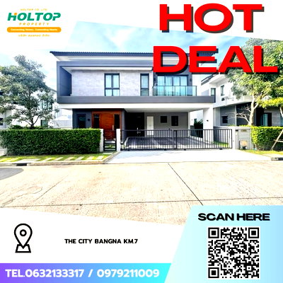 Houses for rent : #Z3787💥 221268 🔥House for Rent The City Bangna KM.7