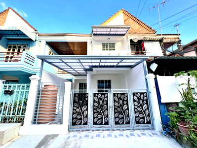 ทาวน์โฮม ถนนเทพรักษ์ : 🏡 ขายทาวน์เฮ้าส์ 2 ชั้น รีโนเวทใหม่ทั้งหลัง | ย่านคู้บอน – บางเขน ✨  ใกล้ห้าง 🚇 ใกล้รถไฟฟ้าสายสีชมพู